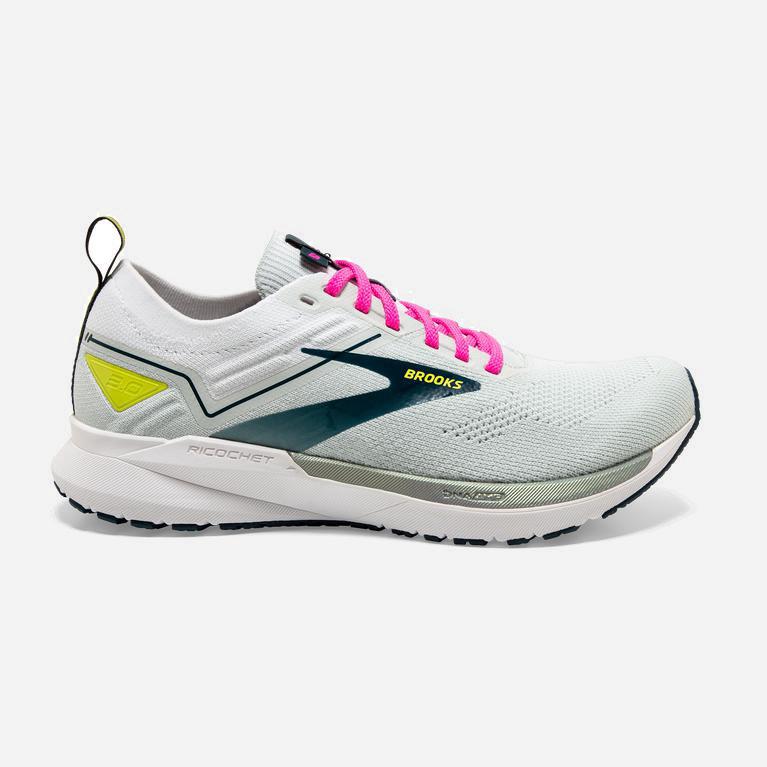 Brooks Ricochet 3 Australia - Women's Lightweight Road Running Shoes - Ice Flow/Pink/Pond/Turquoise